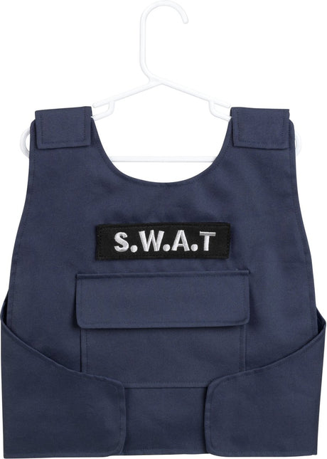 Klein jouets s.w.a.t. gilet - incl. de nombreux accessoires - incl. effets de lumière - noir bleu jaune