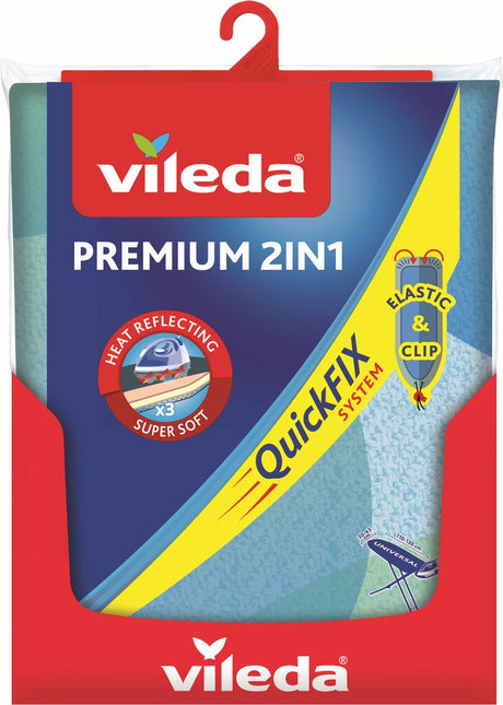 Vileda premium 2in1 - housse de table à repasser
