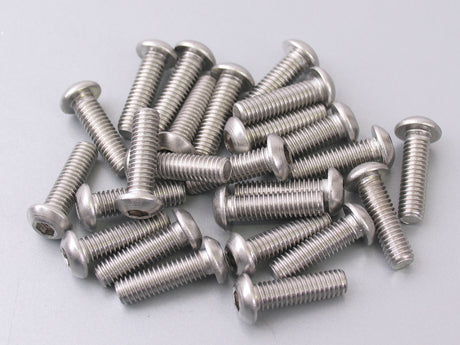 Bofix Allen Bout Bolkop M6 x 20 mm en acier inoxydable 25 pièces (214291)