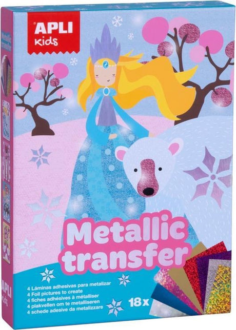 Apli kids princesses transfert métallisé