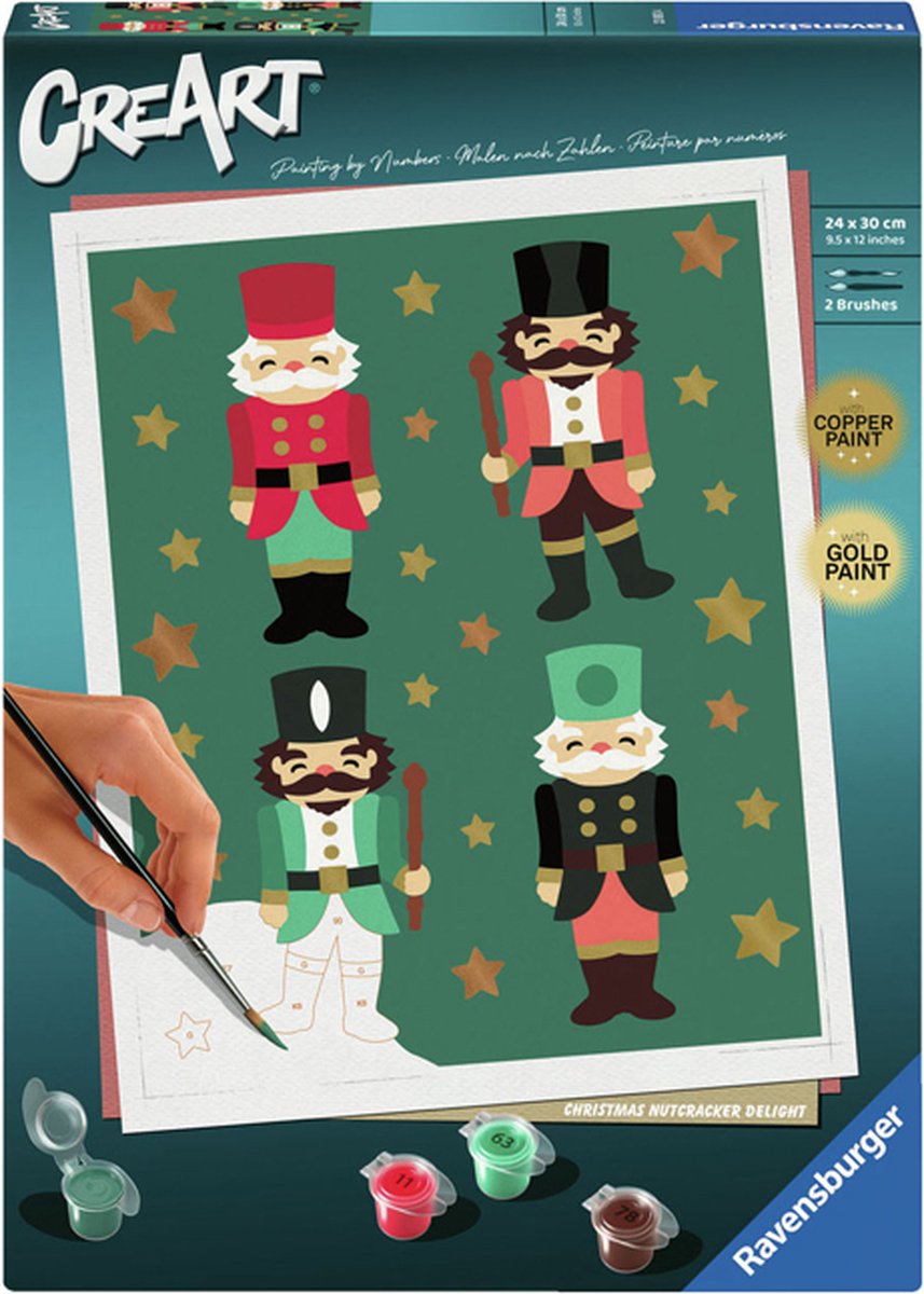 Ravensburger creart peinture par numéro - image de Noël