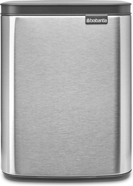 Brabantia bo poubelle, 7l - acier mat résistant aux empreintes digitales