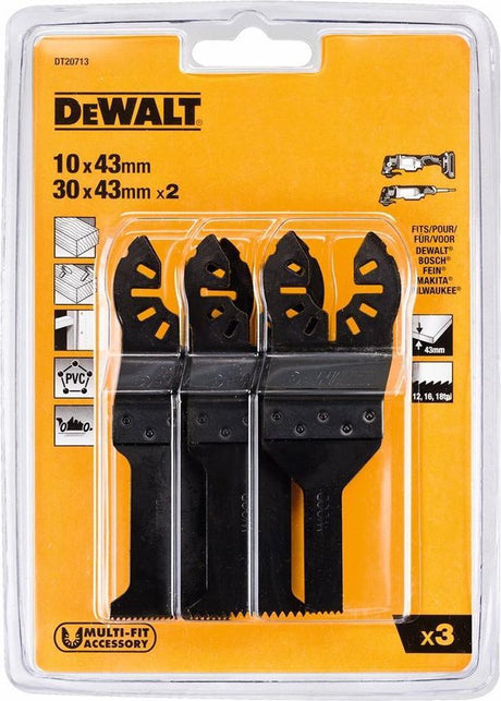 Jeu de lames de scie Dewalt 3 pièces (dt20701-qz, dt20706-qz, dt20704-qz) - dt20713-qz