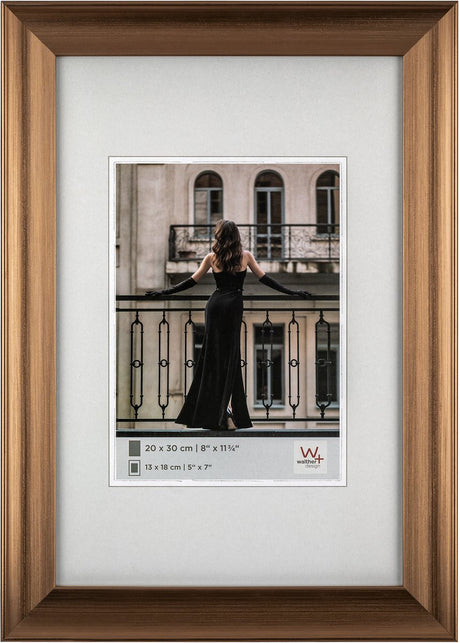 Walther Venise - cadre photo - format photo 15x20 cm - bronze