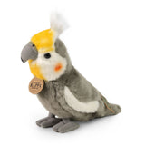 Peluche perroquet perruche 20 cm éco-responsable