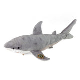Peluche requin blanc 51 cm écologique