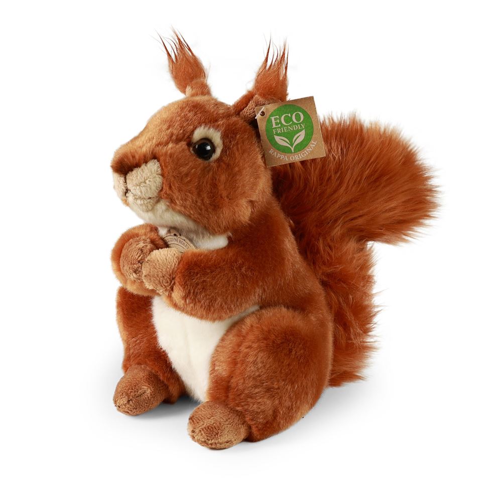 Série écologique Rappa - peluche écureuil - 23 cm