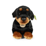 Peluche chien rottweiler 39 cm écologique