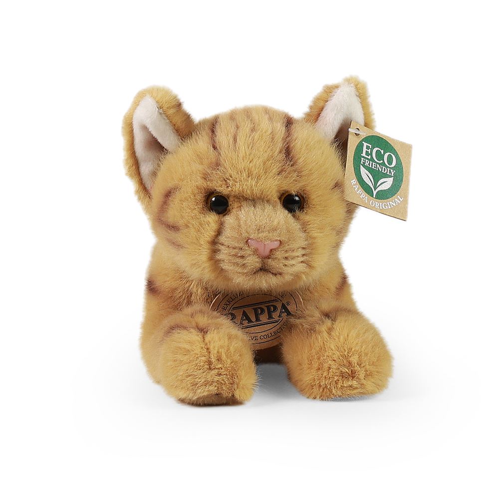 Peluche chat 20 cm écologique