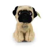 Peluche carlin 18 cm écologique