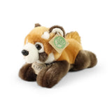Peluche panda roux couché 20 cm éco-free