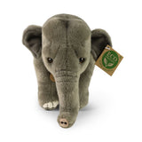 Peluche éléphant d'Asie 20 cm écologique
