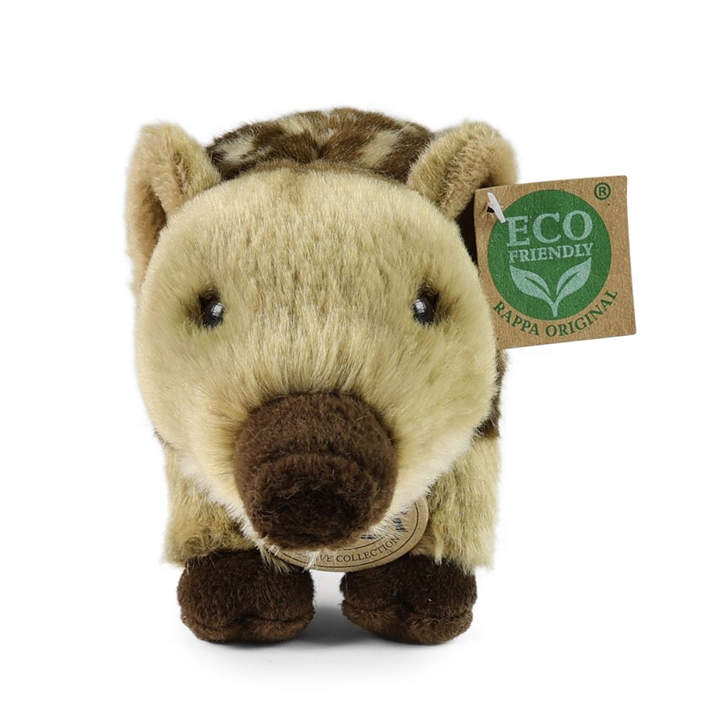 Petit marcassin en peluche 22 cm éco-responsable