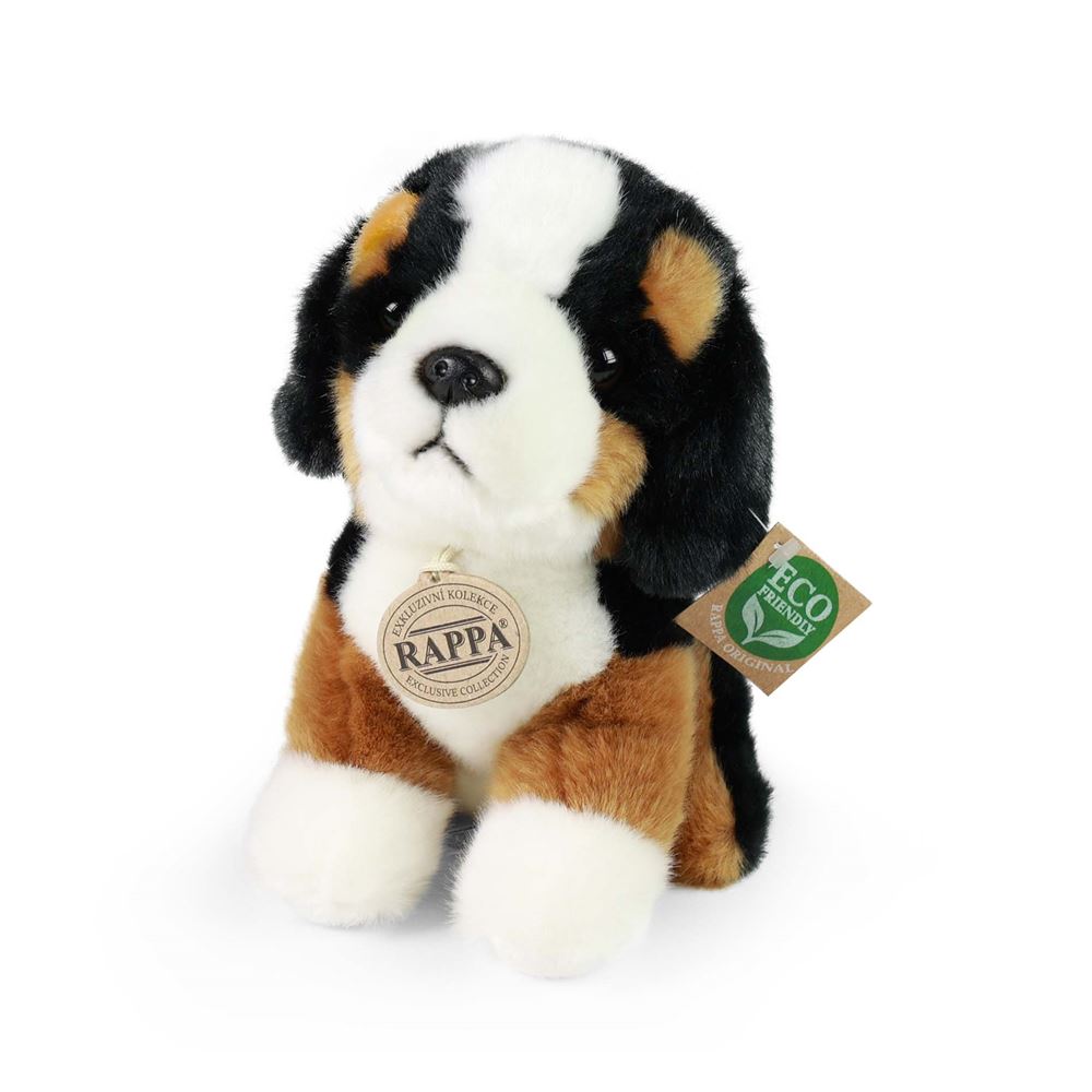 Peluche de chien de montagne des Bernois 18 cm éco-responsable