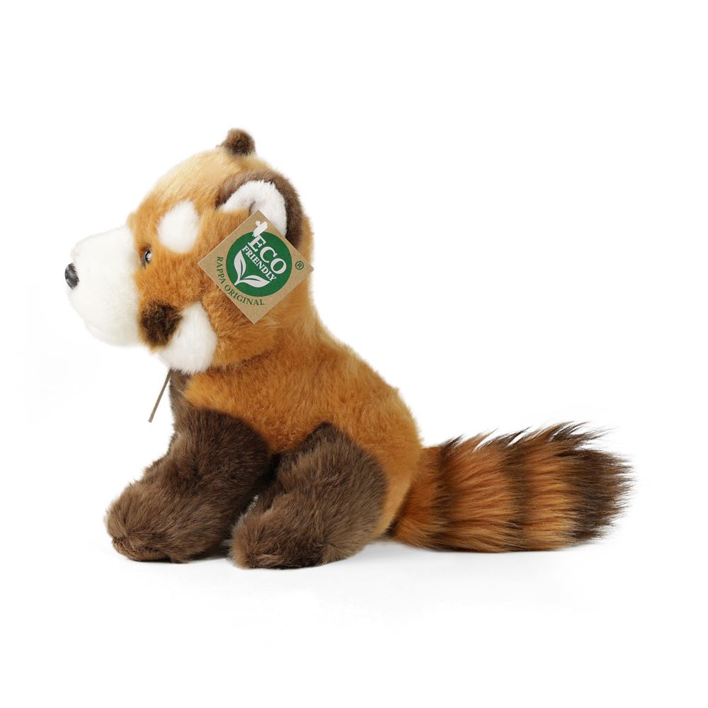 Peluche Rappa panda roux 18 cm écologique