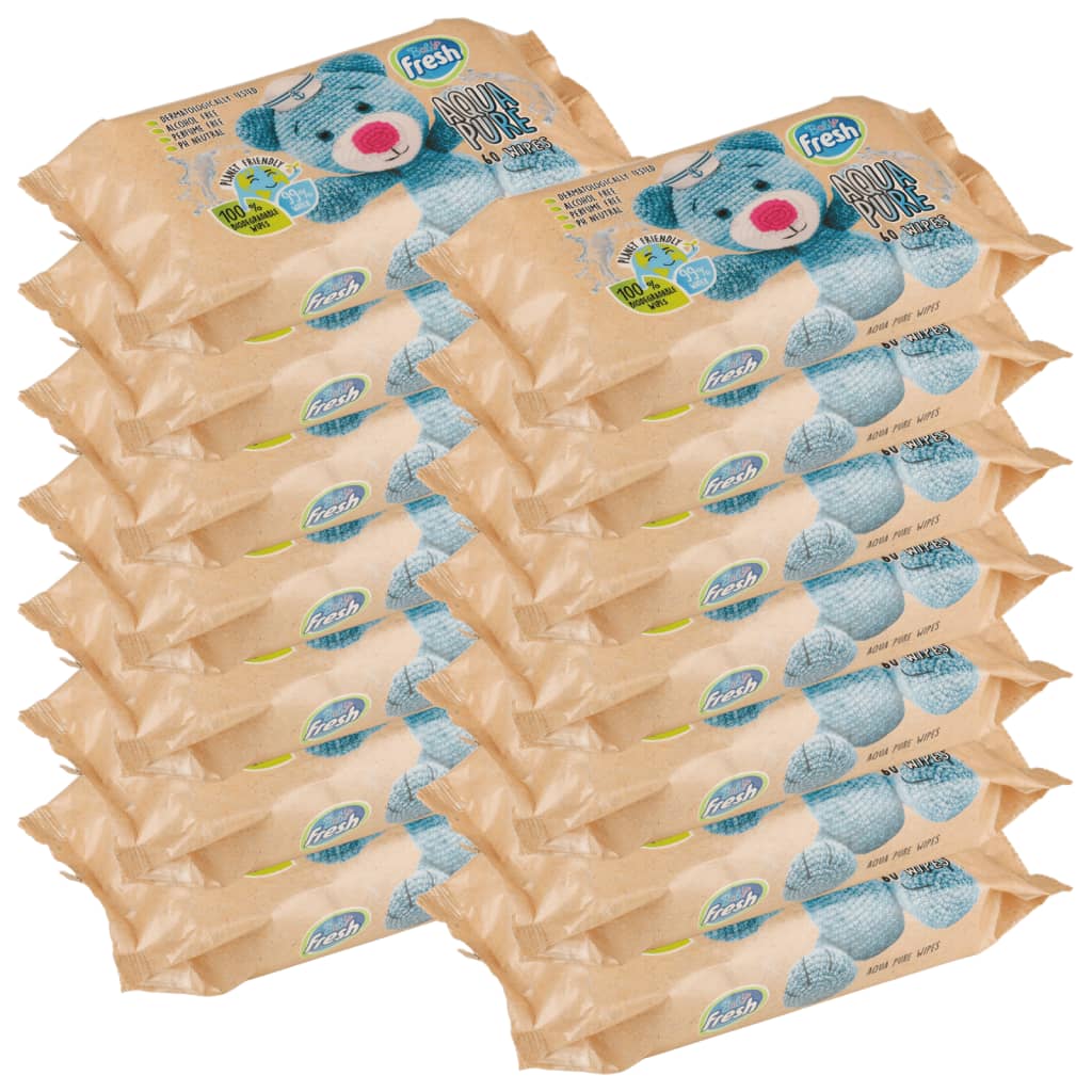 Vidaxl Baby Wipes 14 paquetes 840 toallitas