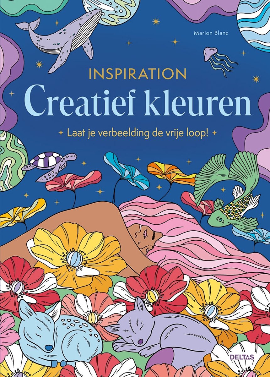 Inspiration Deltas - coloriage créatif