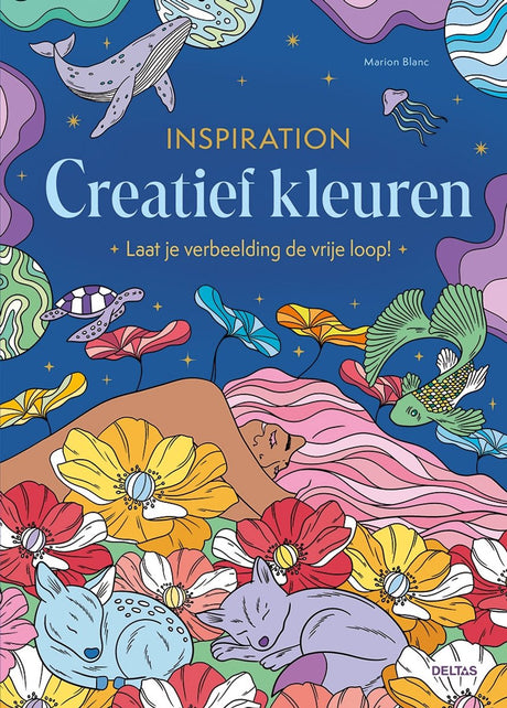 Inspiration Deltas - coloriage créatif