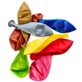 Ballon métallique 35 cm assorti | 5 pièces