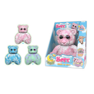 Btf ours doudou 28 cm deluxe 3 assortis