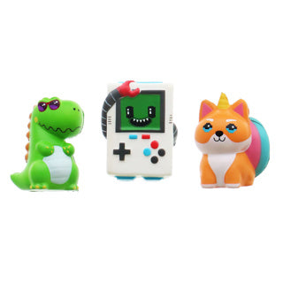 Incroyables amis squishy cool 3 assortis | 12 pièces
