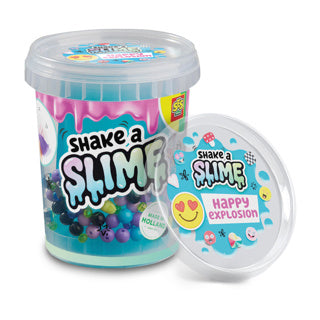 Ses creative shake a slime - happy explosion - slime - sans gluten - facilement lavable - pour les enfants à partir de 5 ans - 200g