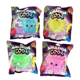 Incroyable paillettes spongieuses en sucre cool 4 assorties | 6 pièces