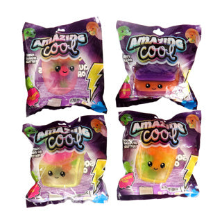 Incroyables perles arc-en-ciel squishy cool fidget assorties | 6 pièces