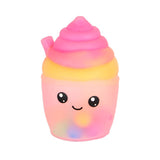 Incroyables perles arc-en-ciel squishy cool fidget assorties | 6 pièces