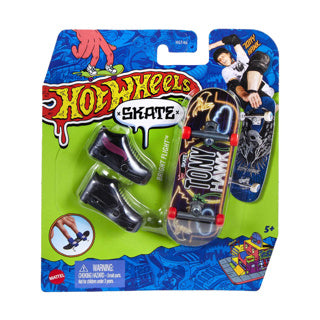 Touche de skate Hot Wheels + chaussure assorties | 8 pièces