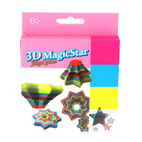 Fidget étoile magique 3d assorti | 5 pièces