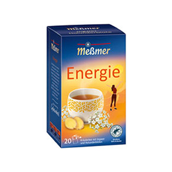 Messmer energie ingwer holunderblute 20x 2gr (5 pièces)