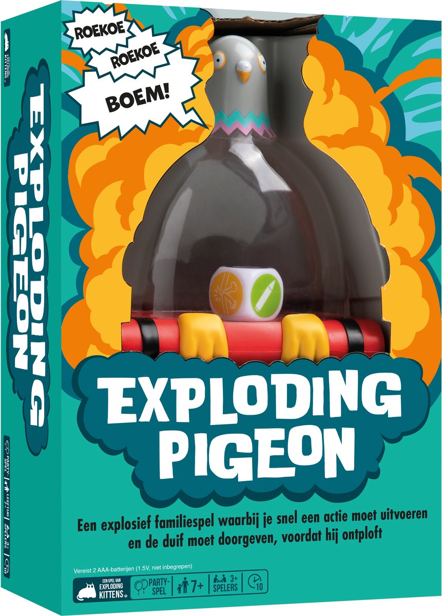 Asmodee pigeon explosif - 2+ joueurs