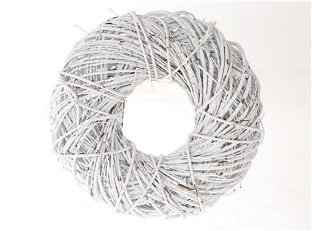 HBX Natural Living Couronne Twister D-50 Blanc Délavé