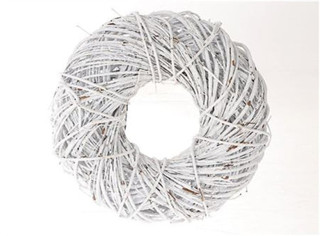 HBX Natural Living Couronne Twister D-50 Blanc Délavé