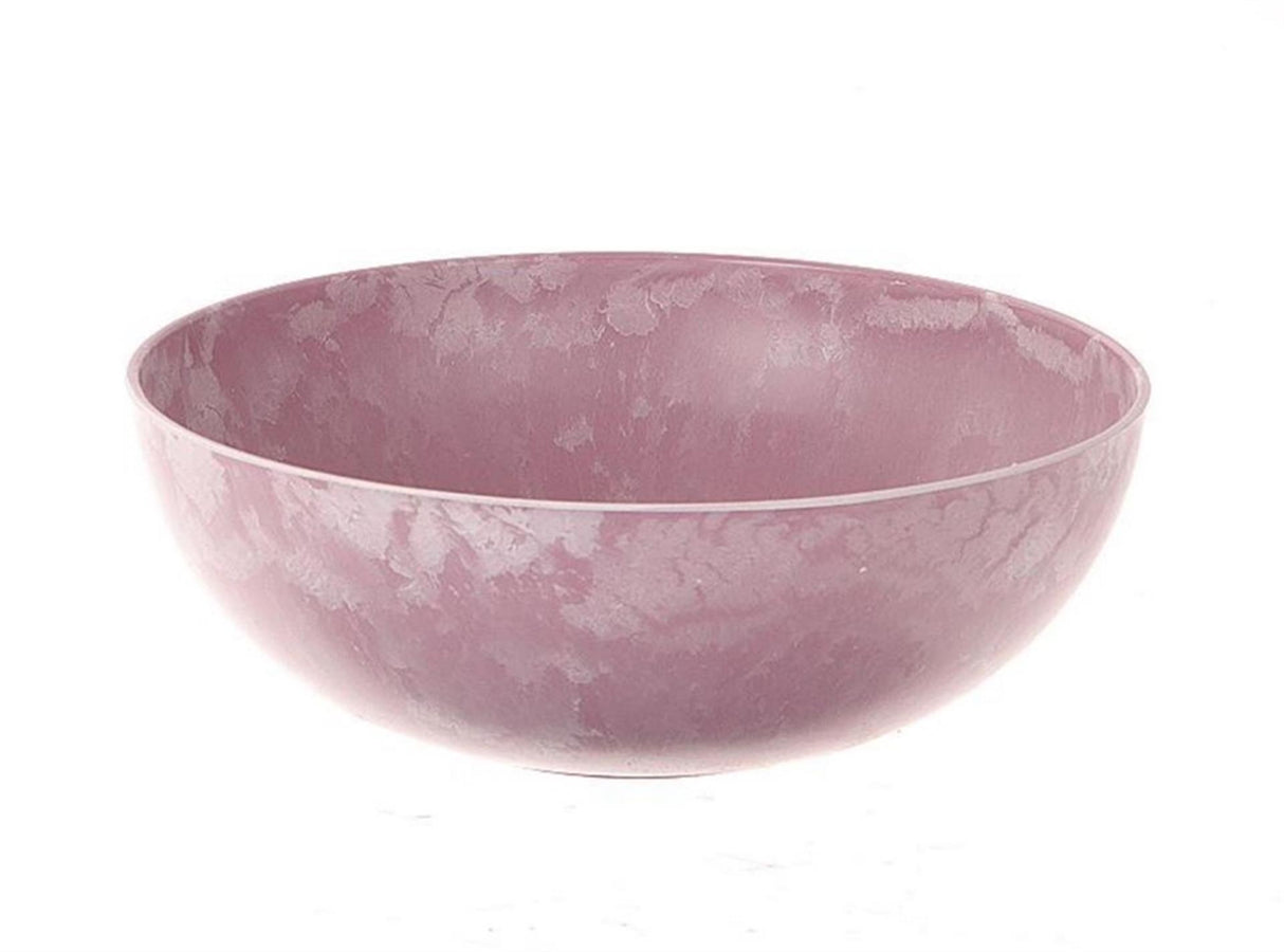 Hbx bol naturel vivant mélamine dia.25x9cm rose