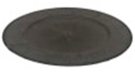 Hbx natural living plaque de base mélamine ø20xh2cm gris