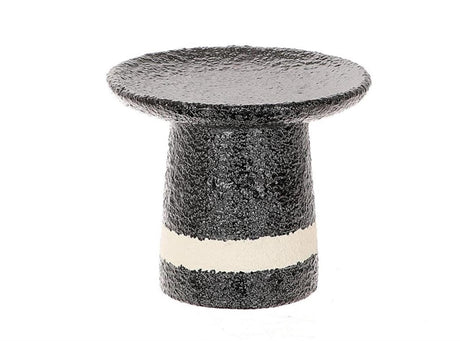 Bougeoir naturel Hbx pour bougie pilier dia12x10,5 cm