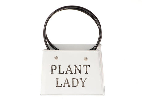 Pot de fleur vivant naturel HBx, plantlady en métal