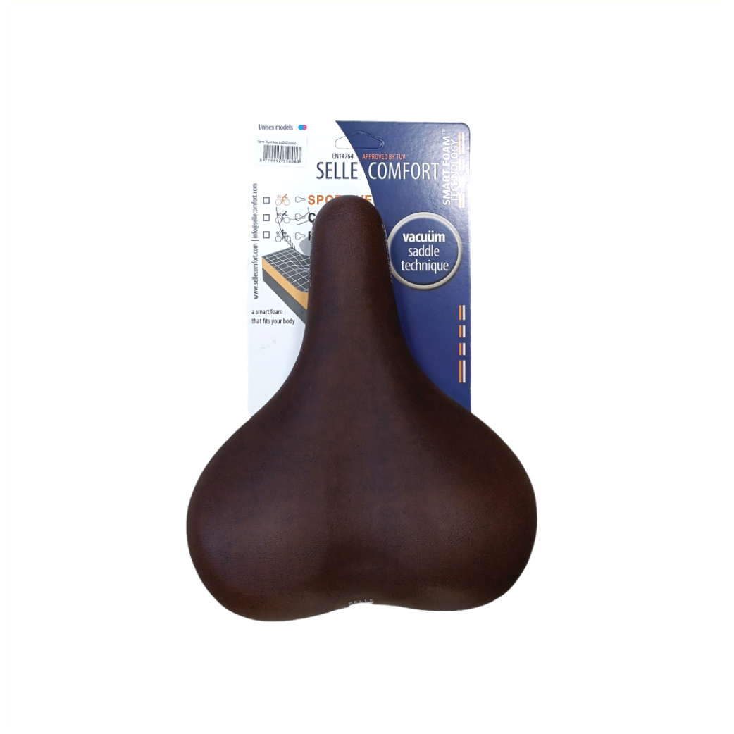 Selle Comfort Saddle Active, marron
