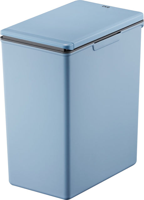Poubelle Eko morandi 20l touche bleue