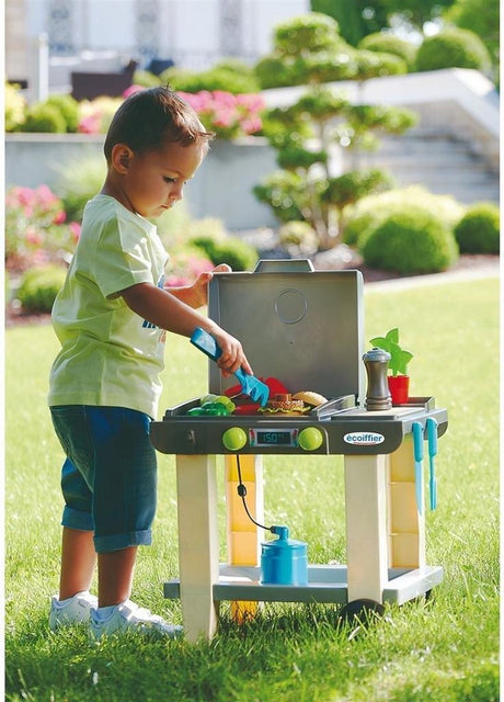 Ecoffier ecoiffier – plancha play barbecue – 18 mois – 2 roues