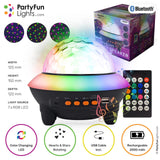 Partyfun allume haut-parleur Bluetooth ovni disco