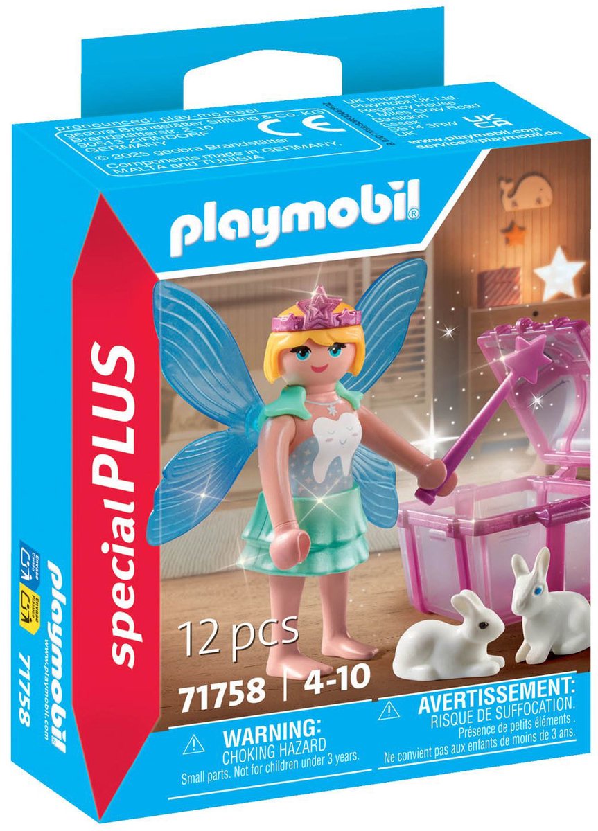 Playmobil 71758 Fée des dents | 2 pièces