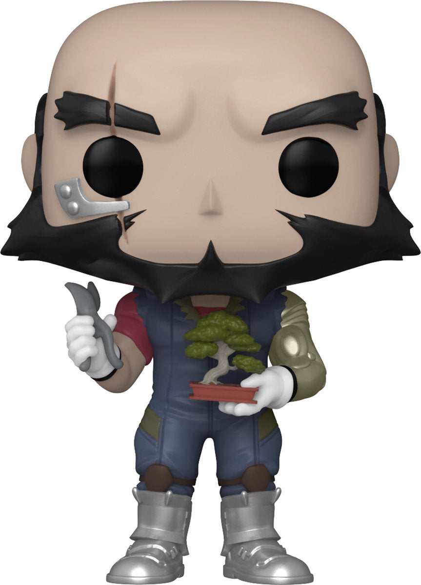 Funko-pop ! animation : cowboy bebop - jet avec bonsaï