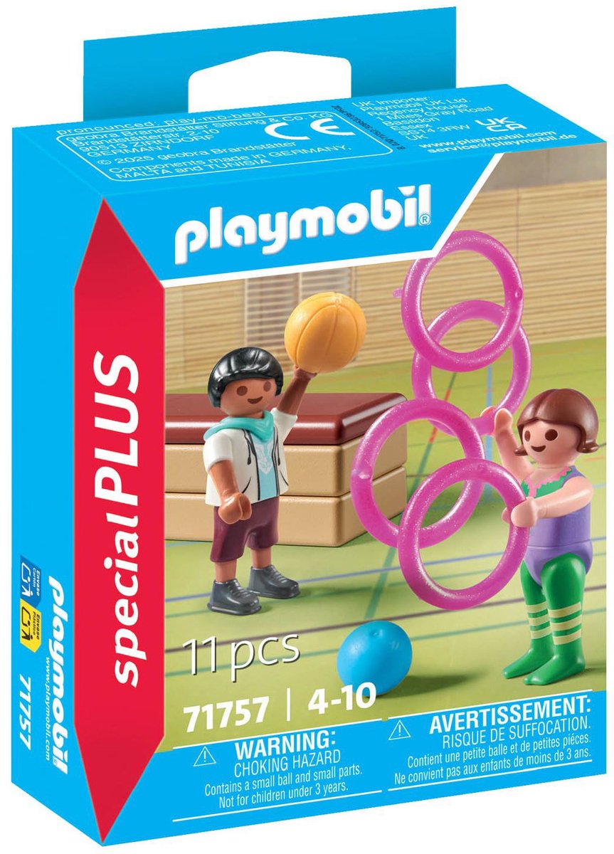 Playmobil 71757 gymnastes