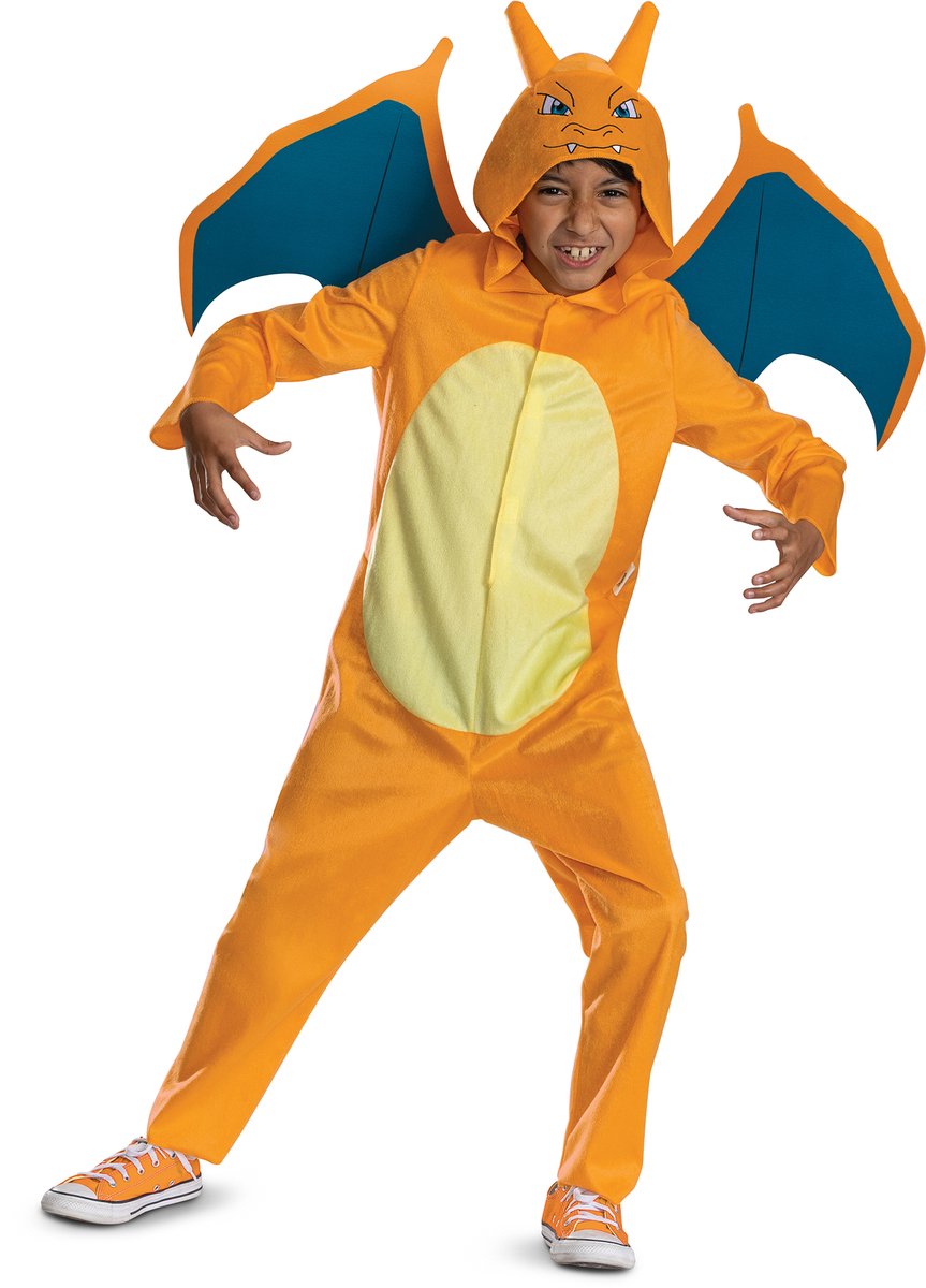 Disguise Déguisement Pokémon Charizard Classic pour Enfant Taille L (10-12 Ans)