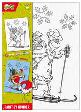 Groupe d'artisanat créatif peinture totum par numéro grinch