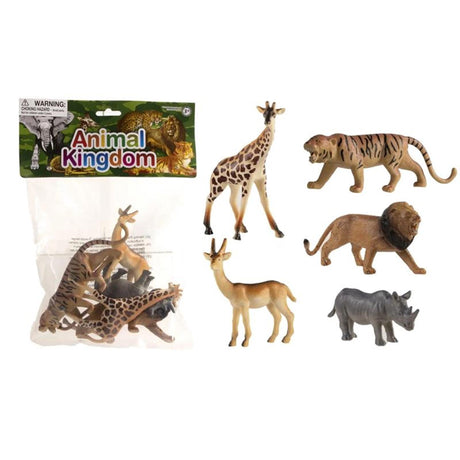 Animal kingdom animaux sauvages 12-15cm sachet de 5 pièces