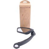 Miroir sur la direction multi-angle de vélo électrique gauche. noir